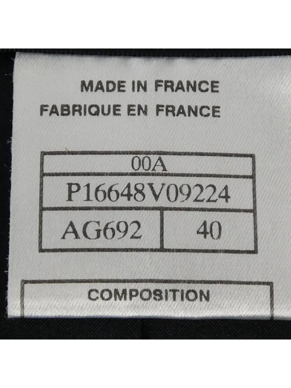 Chanel Vintage Suit Black